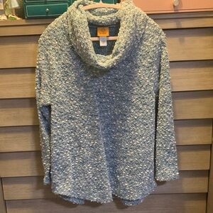Ruby Rd Cowl Neck Sweater NWOT